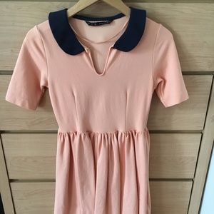 Zara peach dress